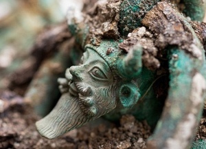 O túmulo de um príncipe da Idade do Ferro Celta, foi descoberto em uma pequena cidade francesa. 